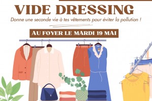 Vide dressing du 27 avril au 15 mai 2026